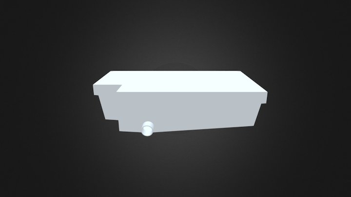 88H - Ronco - 43 Gallon RV Holding Tank 3D Model