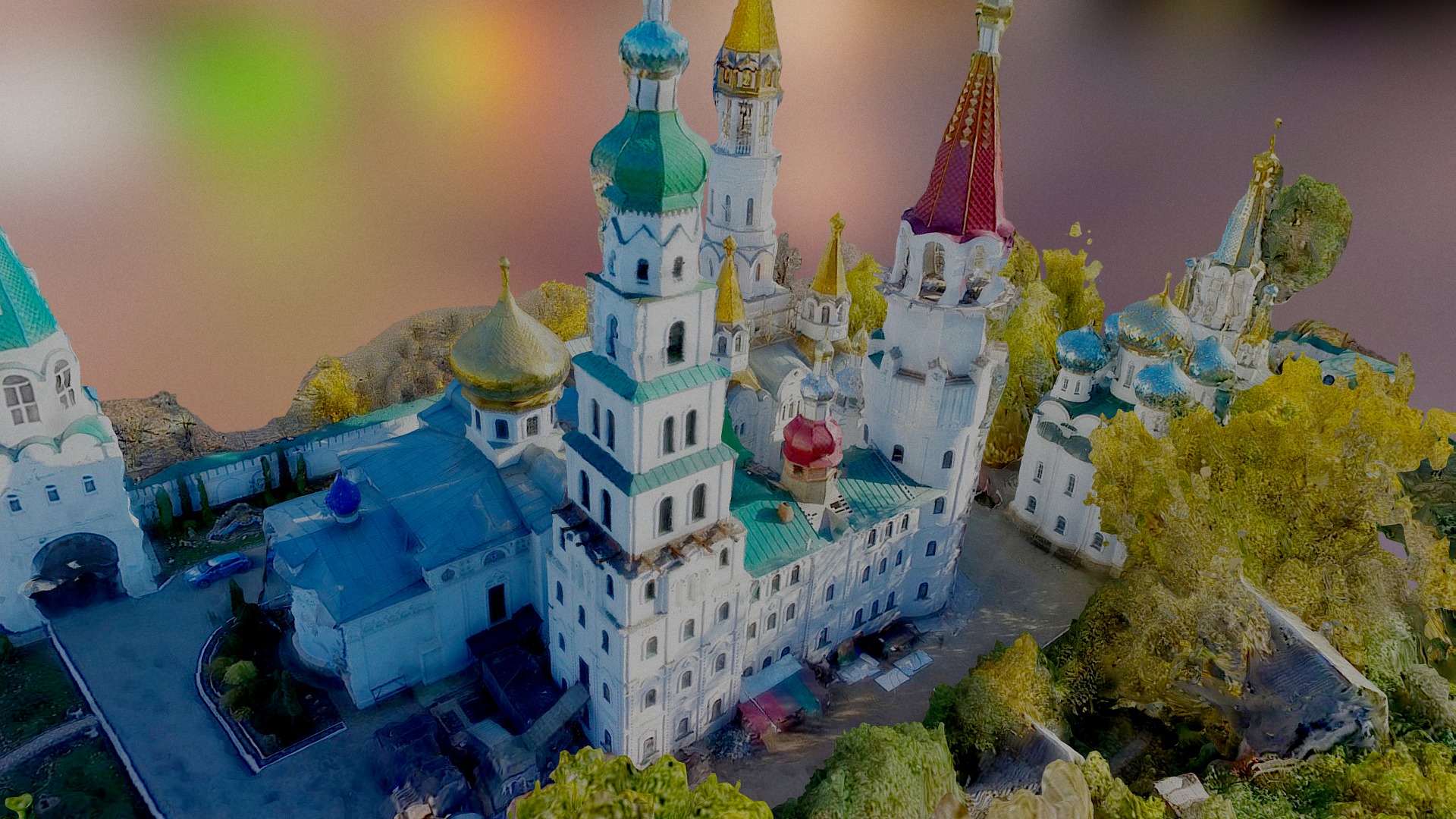 3D model Church - This is a 3D model of the Church. The 3D model is about a cartoon of a castle.