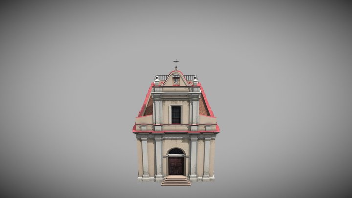 Ermita de Montserrate, Matanzas, Cuba 3D Model