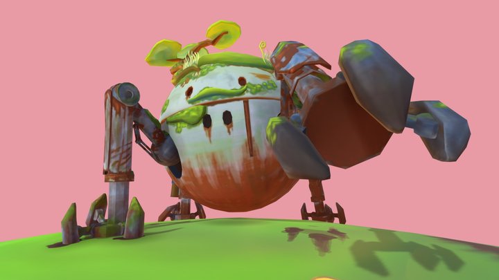 Forgotten Walker 3D Model