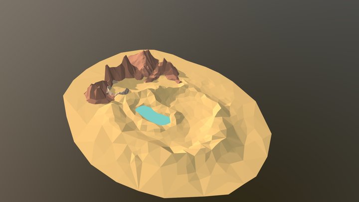 Desert 3D Model