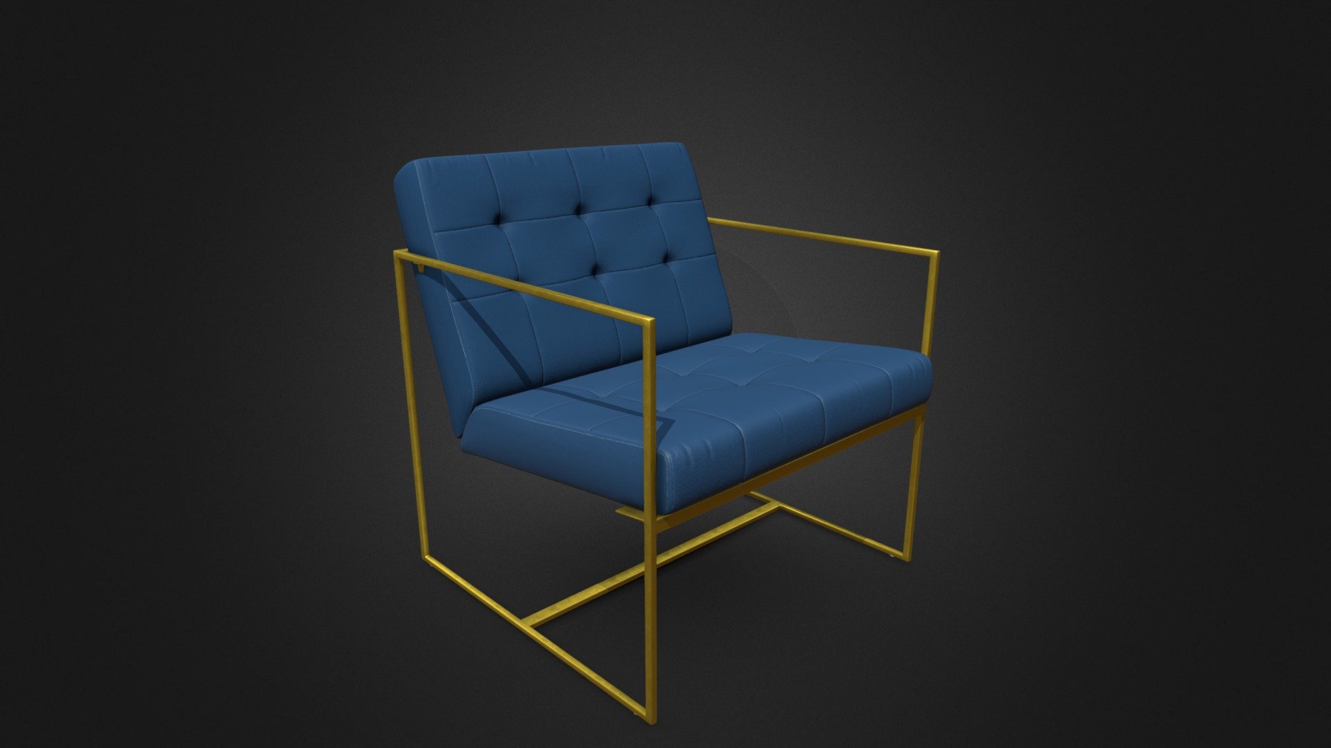 Modern Sofa Blue