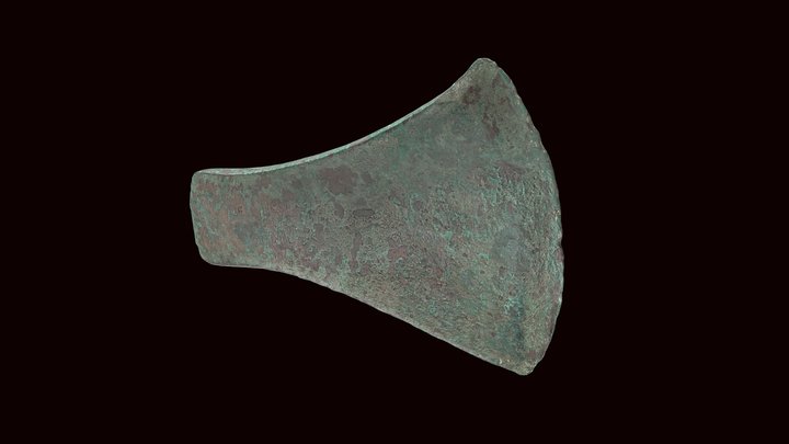 Hacha de bronce de la Cueva del Moro (Alins) 3D Model