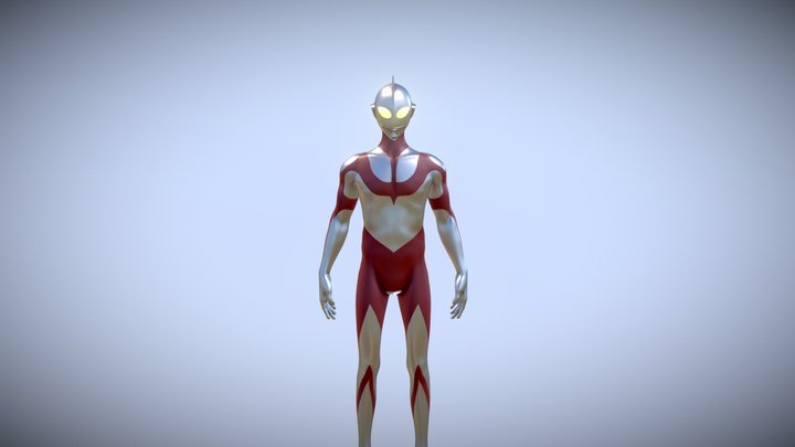 ultraman 3d models sketchfab