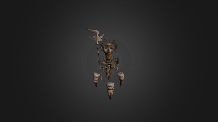シリキ・ウトゥンドゥ 3D Model