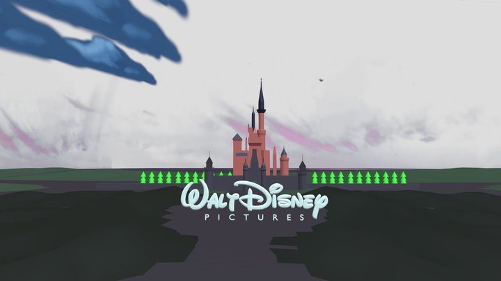 Disney 2006 logo 3D Model
