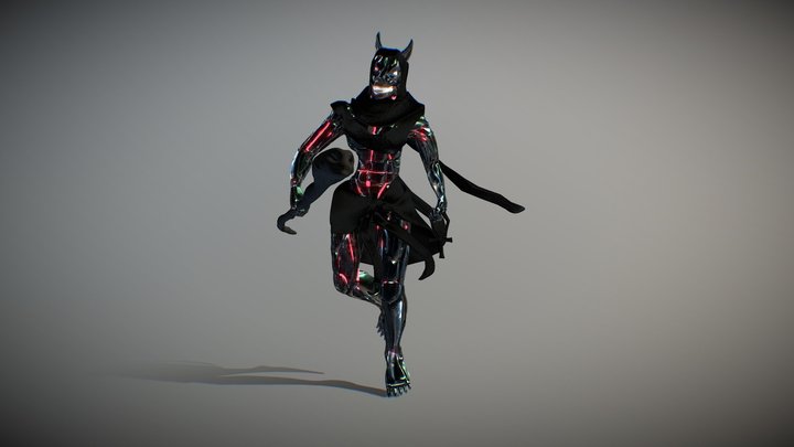 Egypt Robot 3D Model