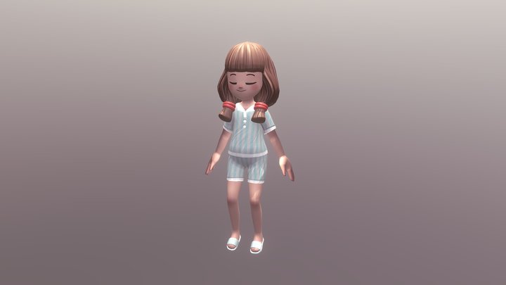 Ciana_orignal character 3D Model