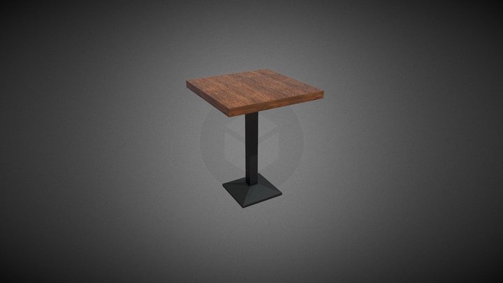 Small Table 3D Model