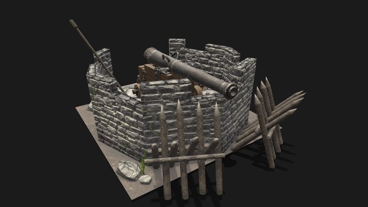 Cannon-Environment 3D Model