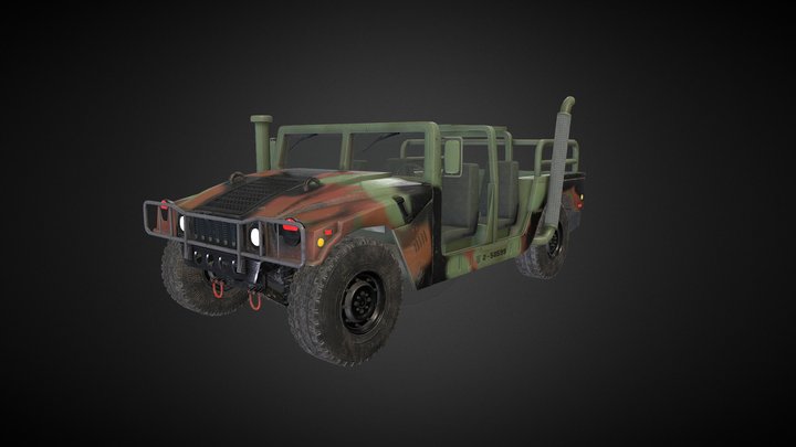 Humvee_M998_TW 3D Model