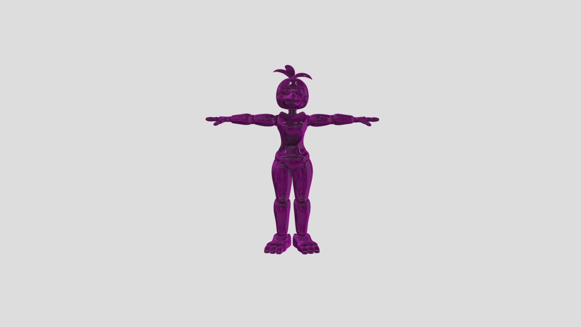 STYLISED TOY CHICA