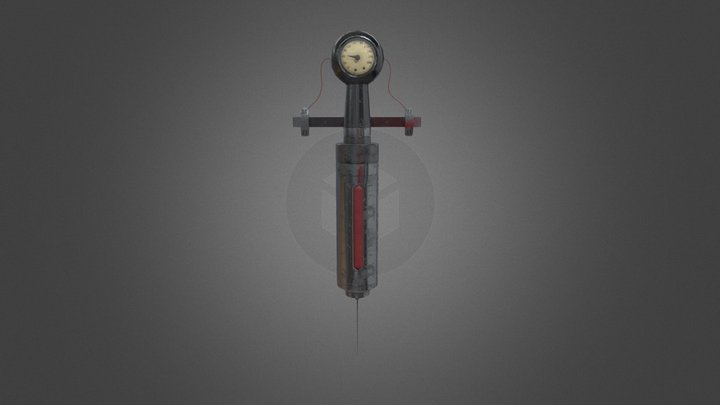 Stimpak model ( Fallout series ) 3D Model