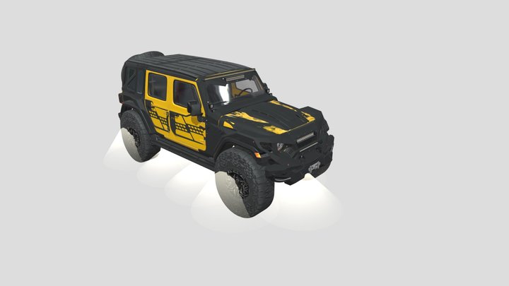Jeep Wrangler 2.0 3D Model