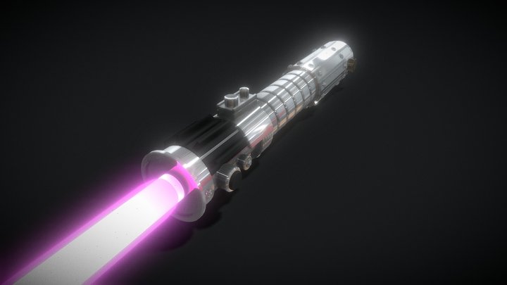 -Star Wars- Mara Jade's Lightsaber 3D Model