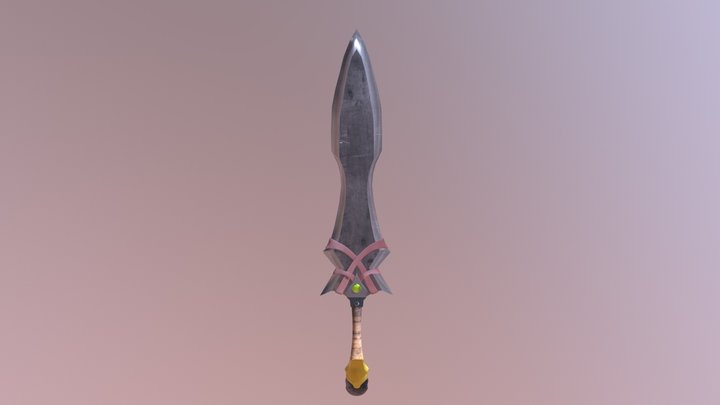 Espada do guerreiro 3D Model