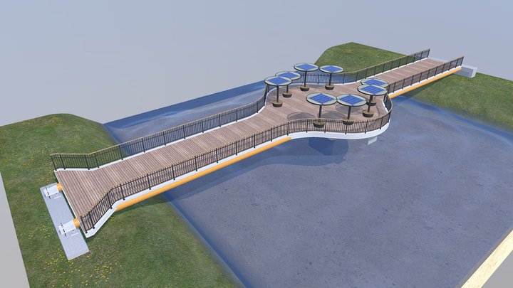 HYDRO PEDESTRIAN 3D Model