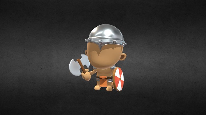 Low Poly Character V.2 3D Model