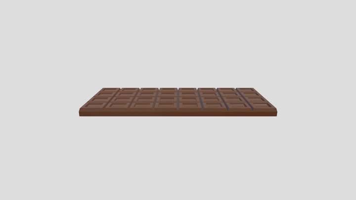 Chocolate Bar 3D Model