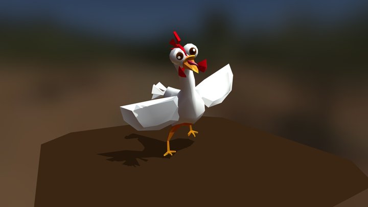 Pollo Loco 3D Model