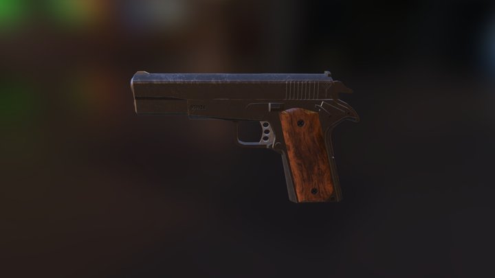 1911 Colt 3D Model