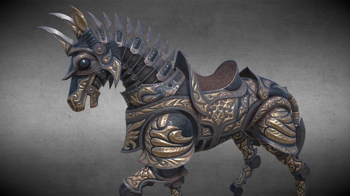 Horse 3D Model