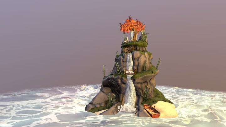 Alex's Mystic Island 3D Model