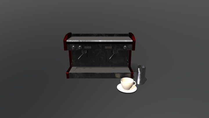 coffee_machine_cup 3D Model