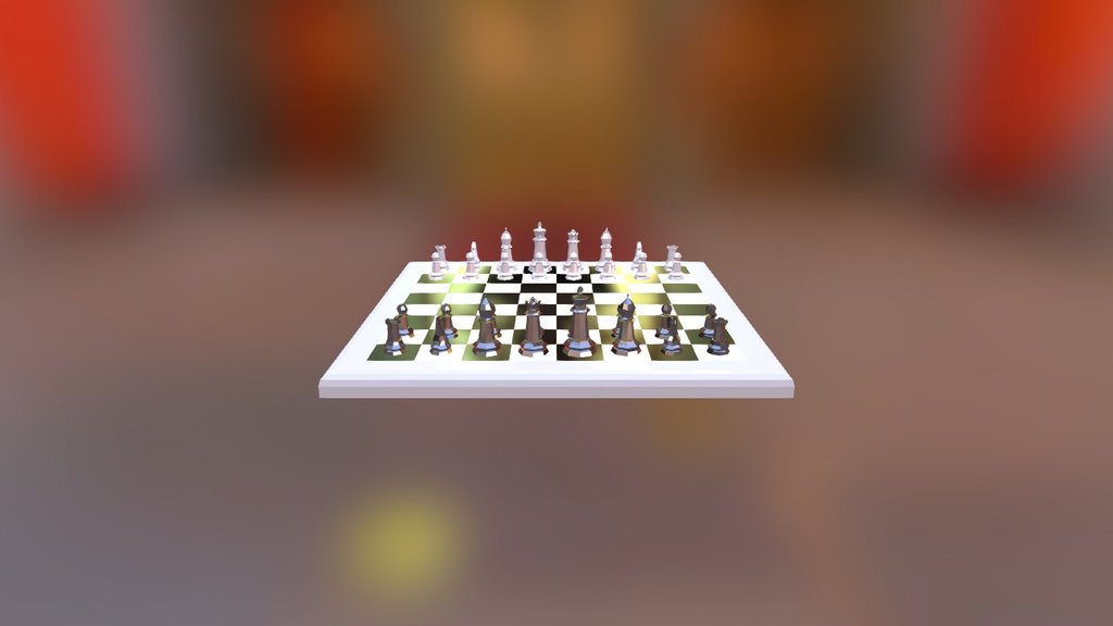 Low Poly Chess