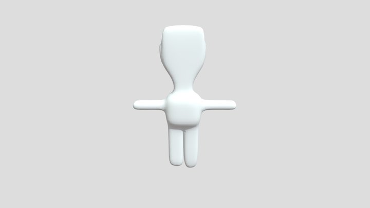 Dancing Biscuit 3D Model