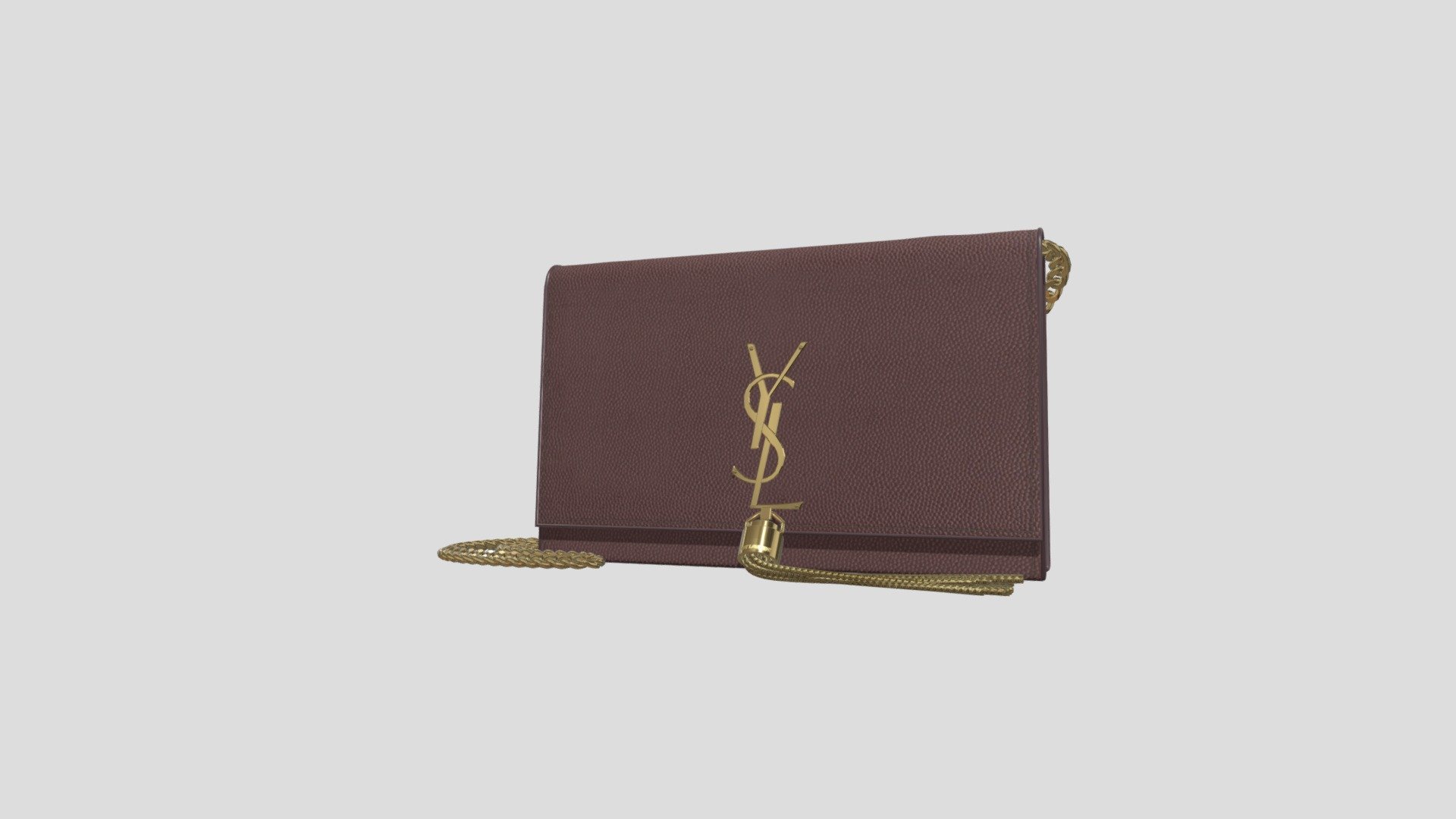 SAINT LAURENT Kate Tassel Chain Wallet