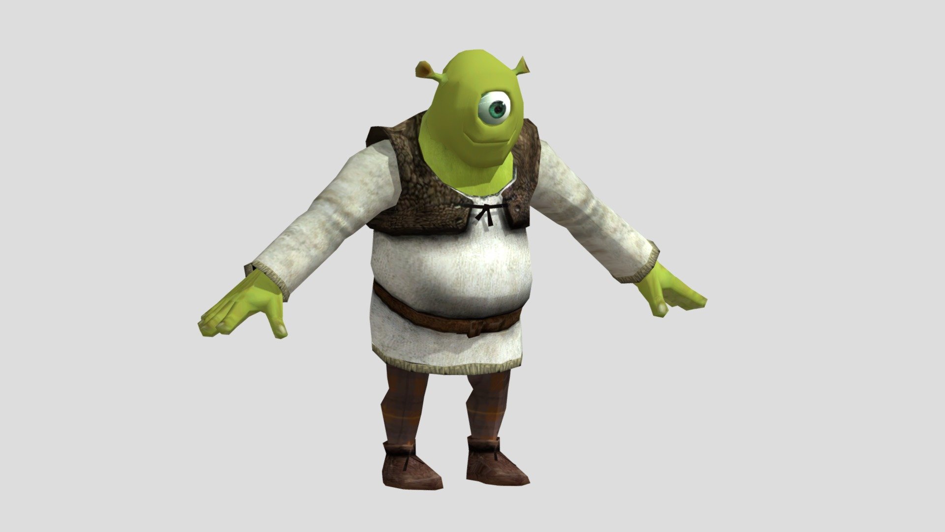 Shrek wazowskie