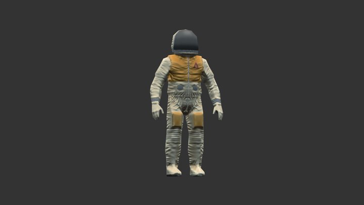 LOW POLY ASTRONAUT