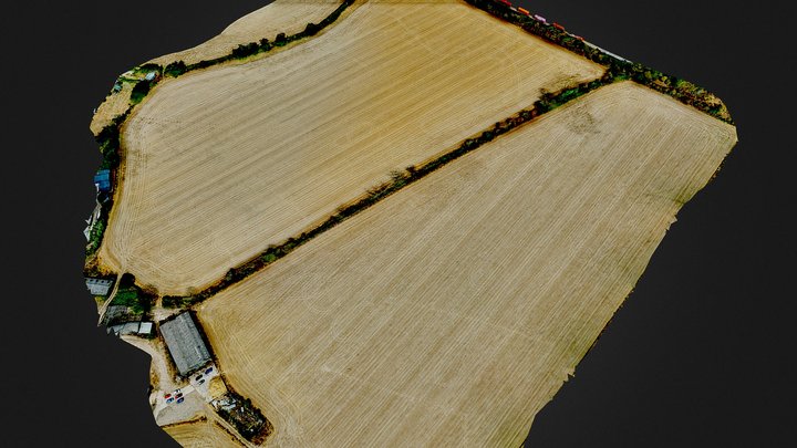 Farmland Landscape and Buildings