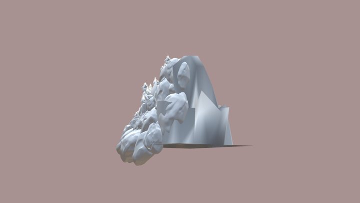 Mountain 4 3D Model