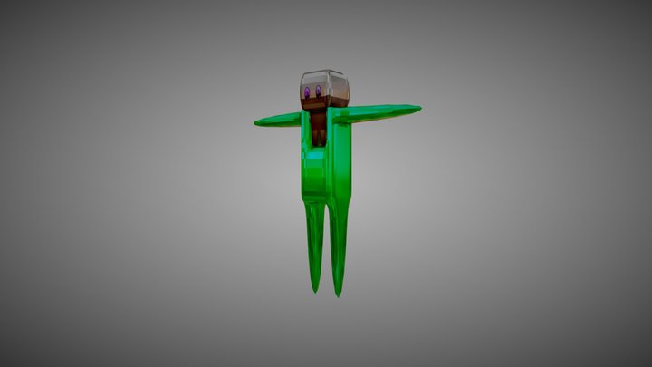 evil titan robot, destroyer of worlds 3D Model