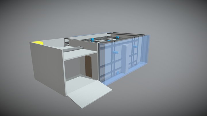 Projection room NEW 3D Model