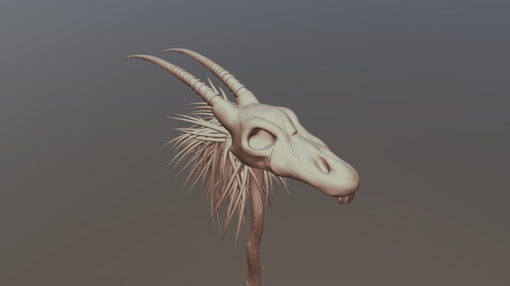 Staff 3D Model