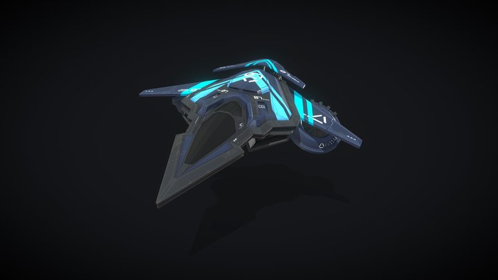 SI-VTOL Shrike 3D Model