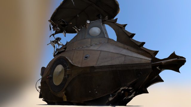 Nautilus Sub by Five Ton Crane – Modello 3D gratuito STL