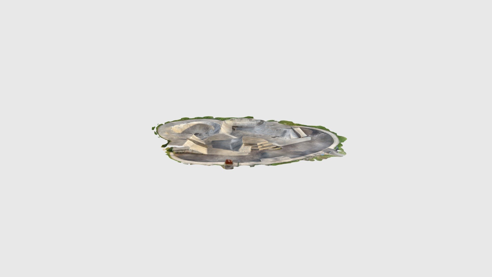 Skate park LiDAR scan iPhone 13 pro max