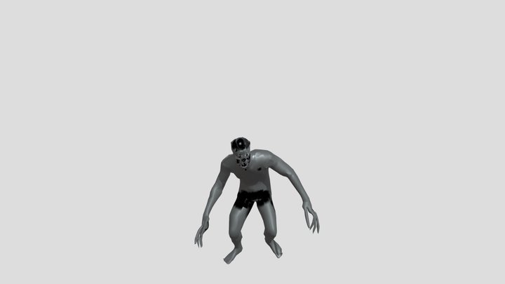 scp 1104 running 3D Model
