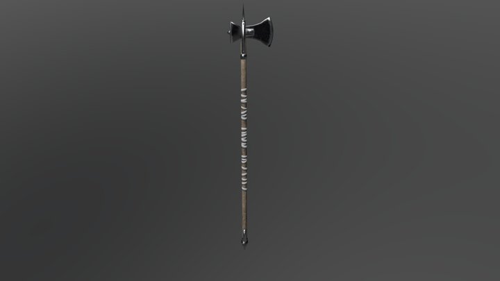 Lawbringer Poleaxe 3D Model
