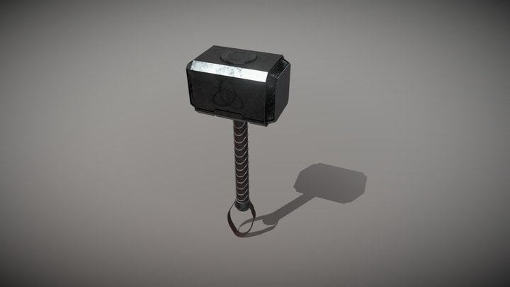 Mjolnir 3D Model