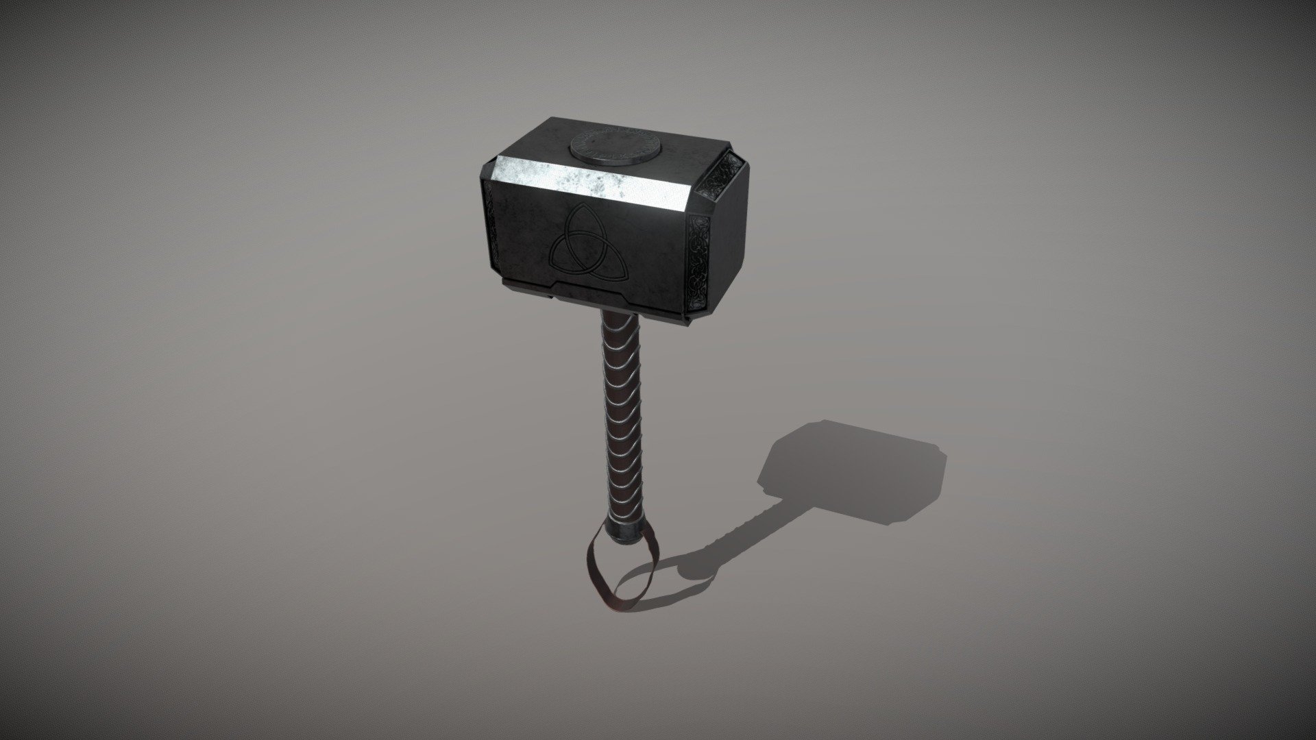 Mjolnir - Download Free 3D Model By Parth2k23 [a08acb3] - Sketchfab