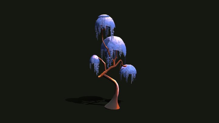 Stylized Tree 3D Model