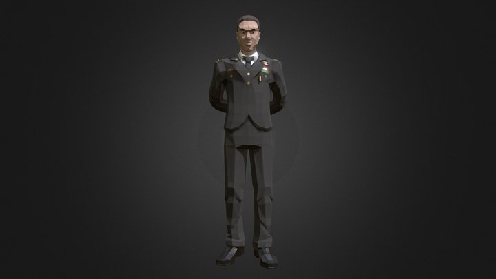 Secretary Swanwick (Harry Lennix) – Kostenloses 3D-Modell STL