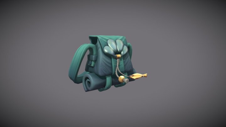 Mermaid Bag 3D Model