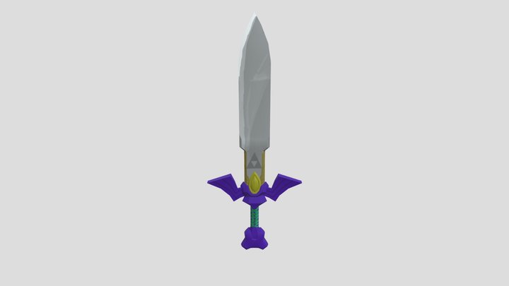 Hybrid Master Sword 3D Model