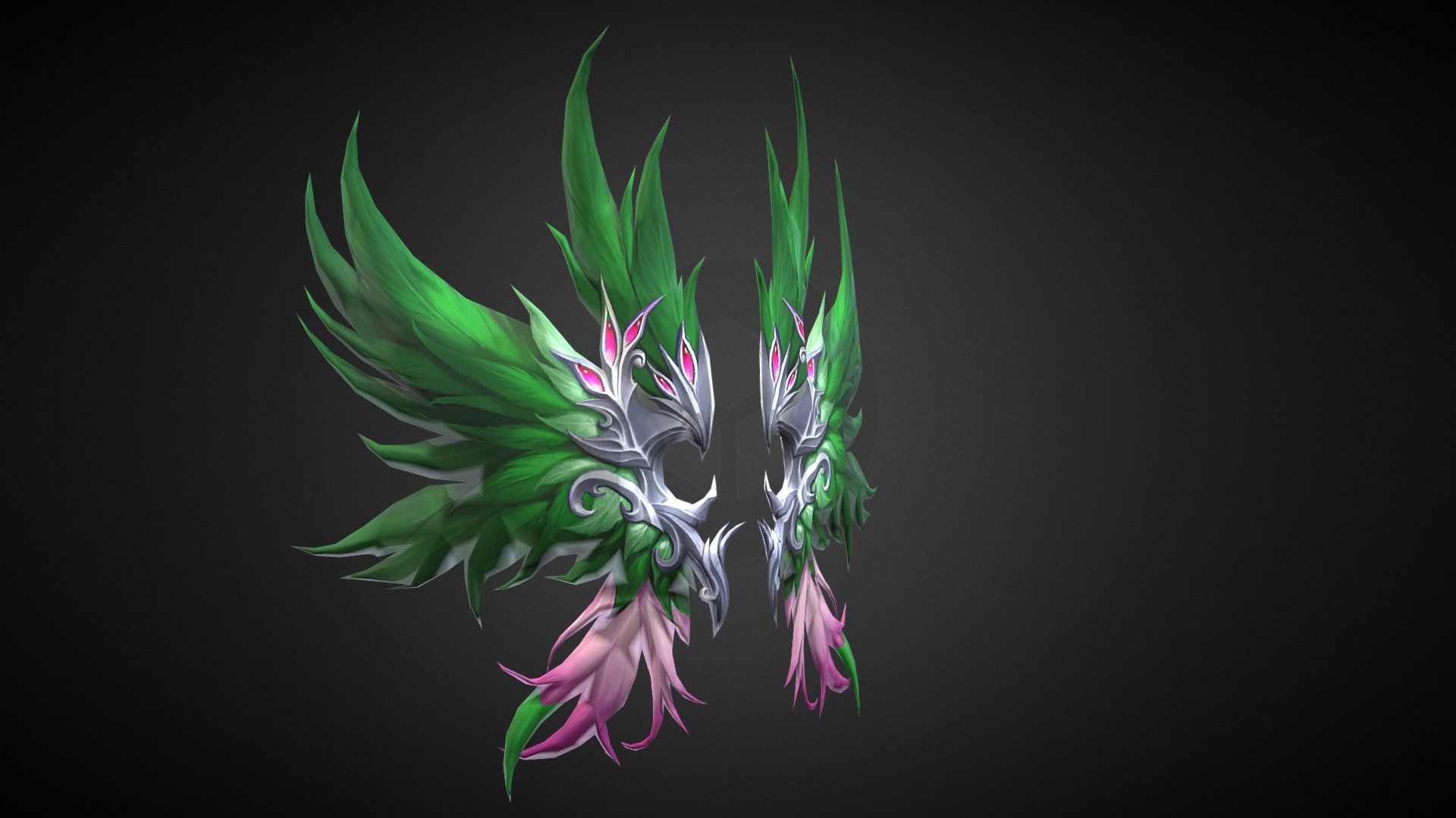Animated character wing - Buy Royalty Free 3D model by DeepZone ...